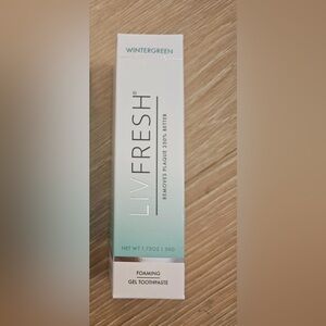 LIVFRESH Toothpaste Gel Clinically Proven to Remove Plaque 250% Better Improve
